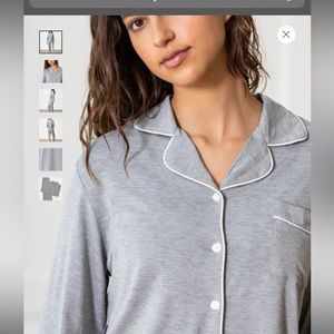 Cozy Earth Long Sleeve Bamboo Pajama Top